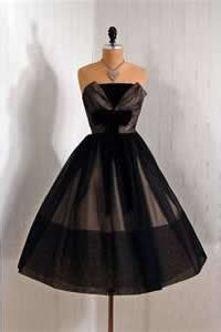 Black Fifties Ball Gown
