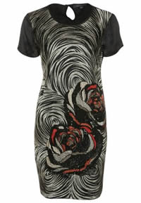 French Designer Black Dress